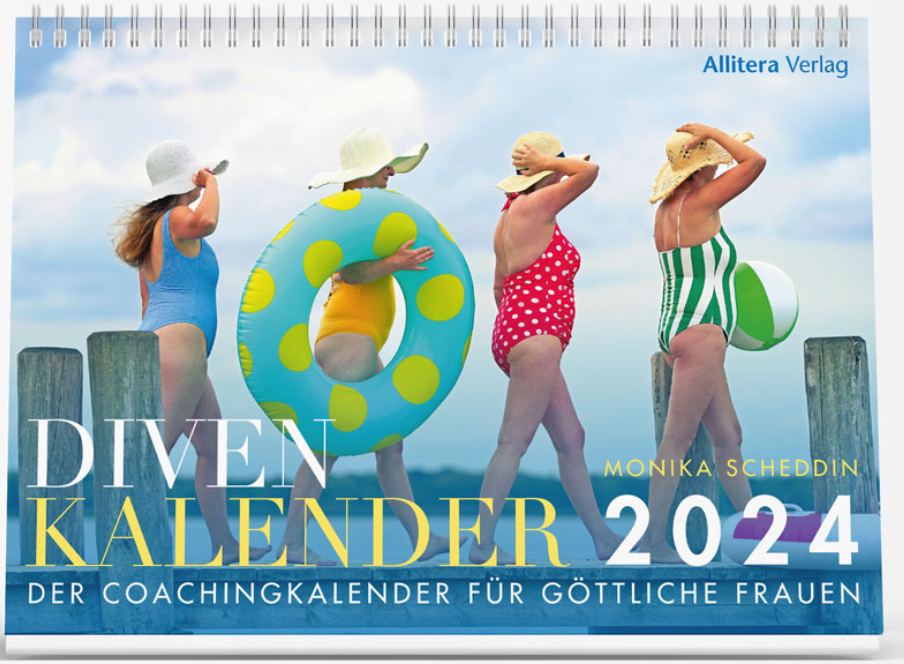 Divenkalender 2024 der Coachingkalender für göttliche Frauen